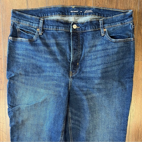 Old Navy extra high-rise sky high straight jeans SZ 20 - Picture 3 of 5